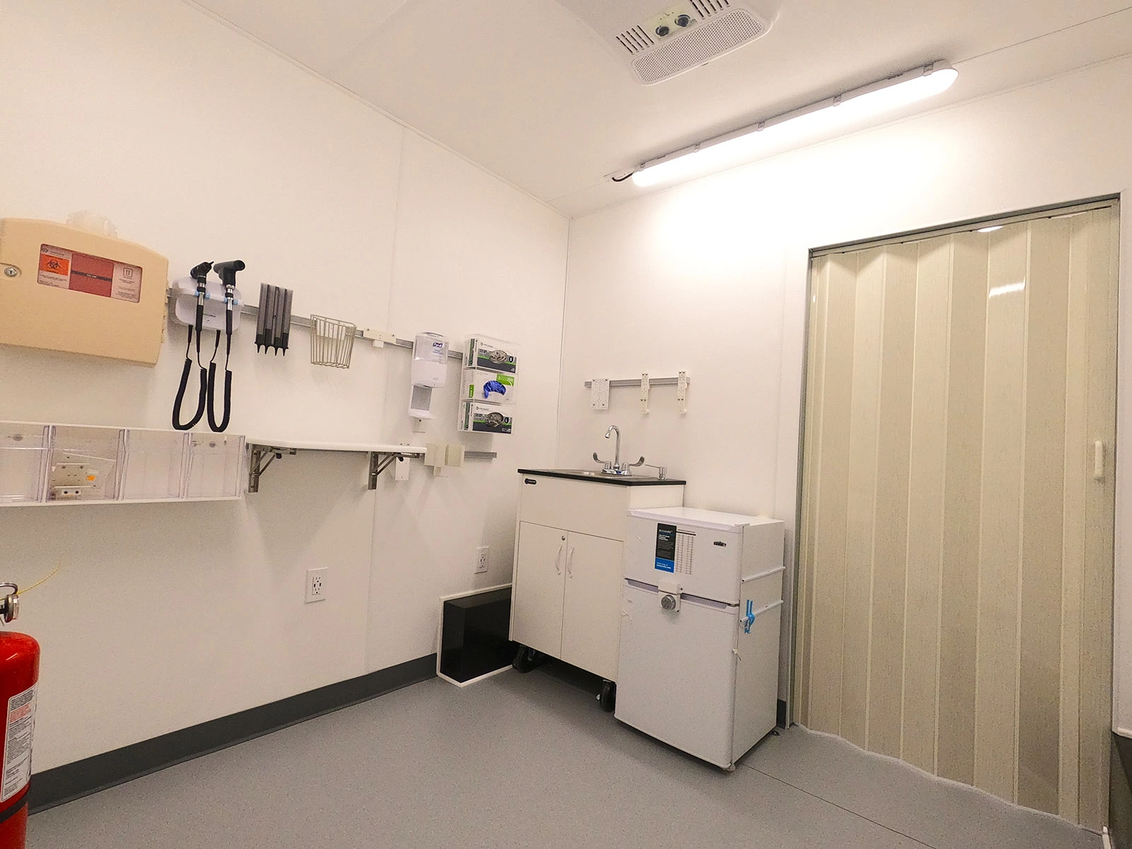 Clinics On Wheels Vaccine Distribution Exam Room 2 - WHS